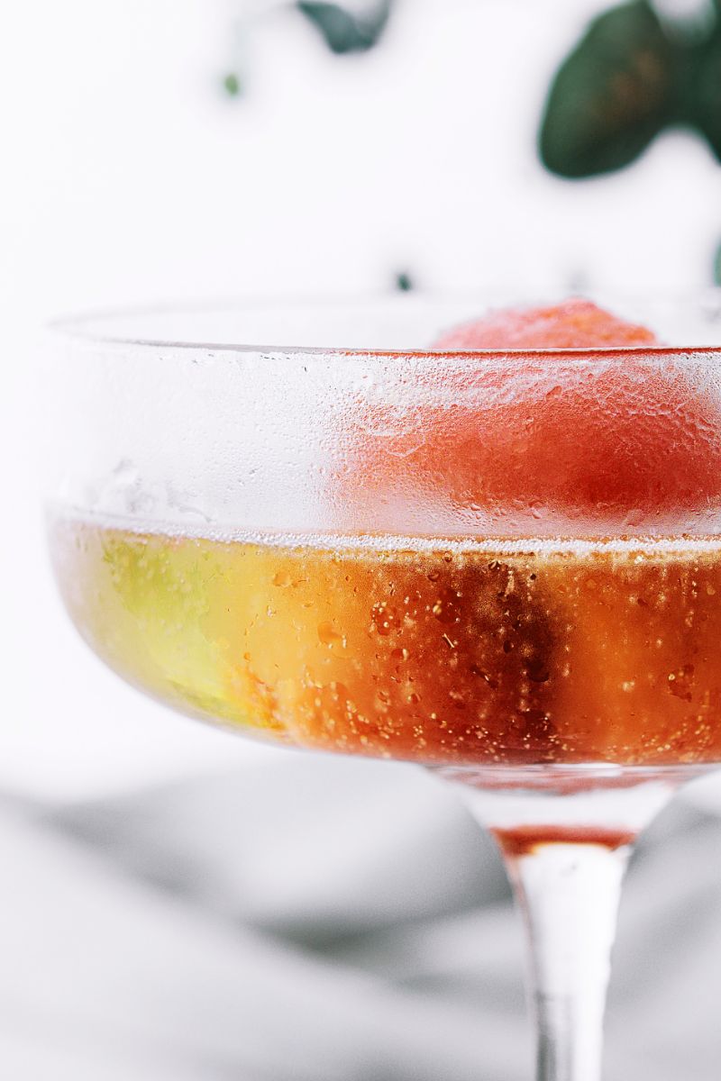 LE SORBET AU CHAMPAGNE